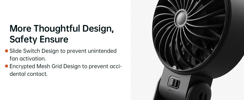 JISULIFE Portable Handheld Fan with LED Display,5 Speeds,5000mAh,150°Folded,3-IN-1 Hand/Desk/Neck Multifunction Personal Fan