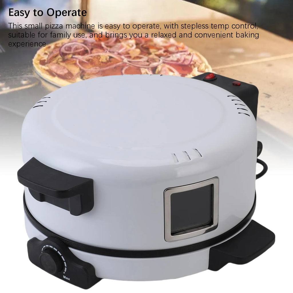 Home Pizza Maker 2000W Fast Heating Non Stick Coating Oven Baking Machine for Steak Burger Bread