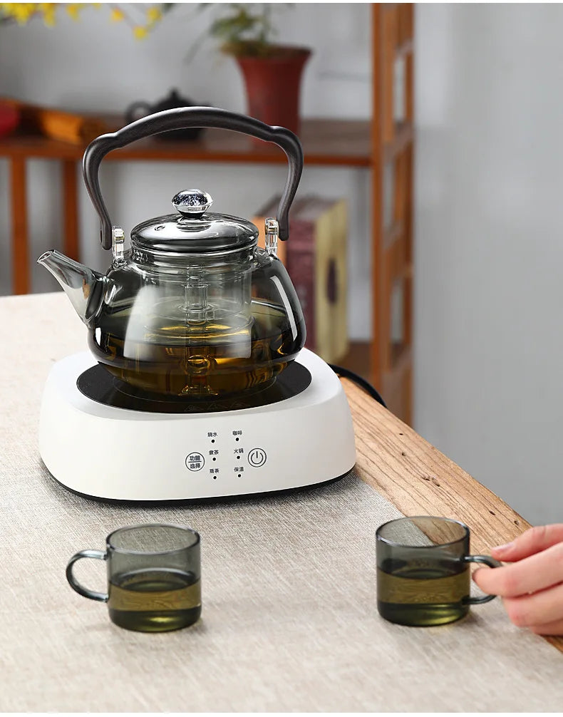 1200W Electric Stove Portable Ceramic Hob Heating Furnace Coffee Milk Brewer Hotplate Single-burner Induction cooktop Tea Warmer