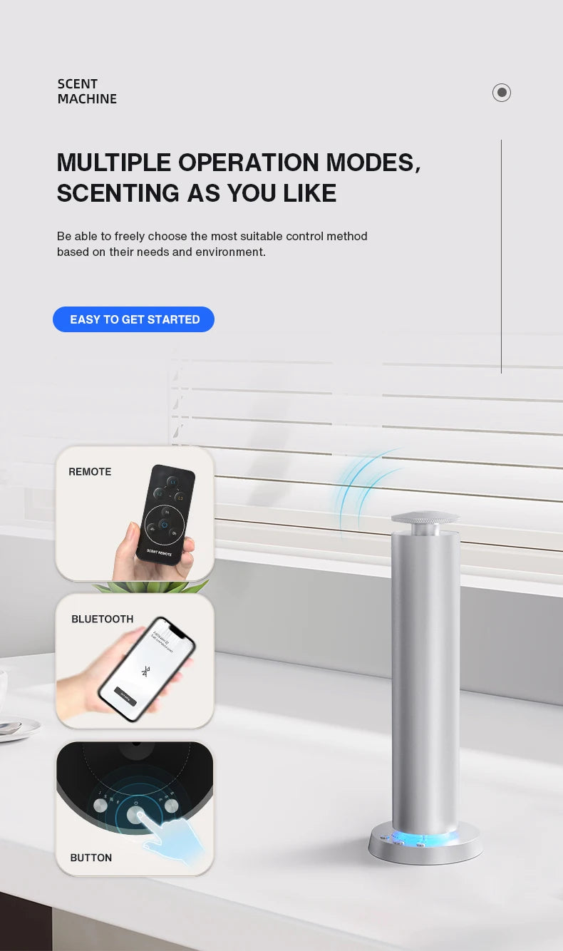 NAMASTE 200m³ Smart Electric Smell Distributor Office Fragrance Diffuser Battery Aromatherapy Machine Home Aroma Diffuser