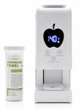 Steam Towel Heater, Three-Temperature Settings 55-65°c, LED Display, Facial Heat Therapy Machine, Includes 20 Disposable Towels
