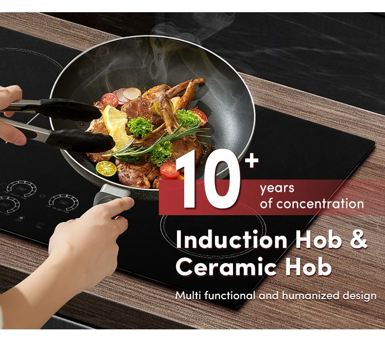 Built-In Invisible Induction Cooktop Stove Hidden Magnetic Granite Electric Induction Cooker Furnace for Household Use