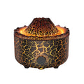 Volcano Aromatherapy Diffuser Smoke Ring Ultrasonic Air Humidifier with Flame Lamp Remote Control Essential Oil Aroma Diffuser