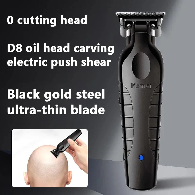 Kemei KM-2299 Professional Hair Clipper 1200mAh Electric Hair Clippers USB Rechargeable Hair Trimmers Hair Cutting Machine