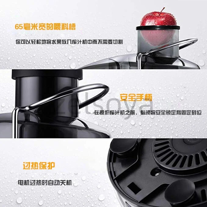 Juicer Juice Residue Separation Small Household Multi-Functional Juicer Original Juice Machine Automatic Fried Juice