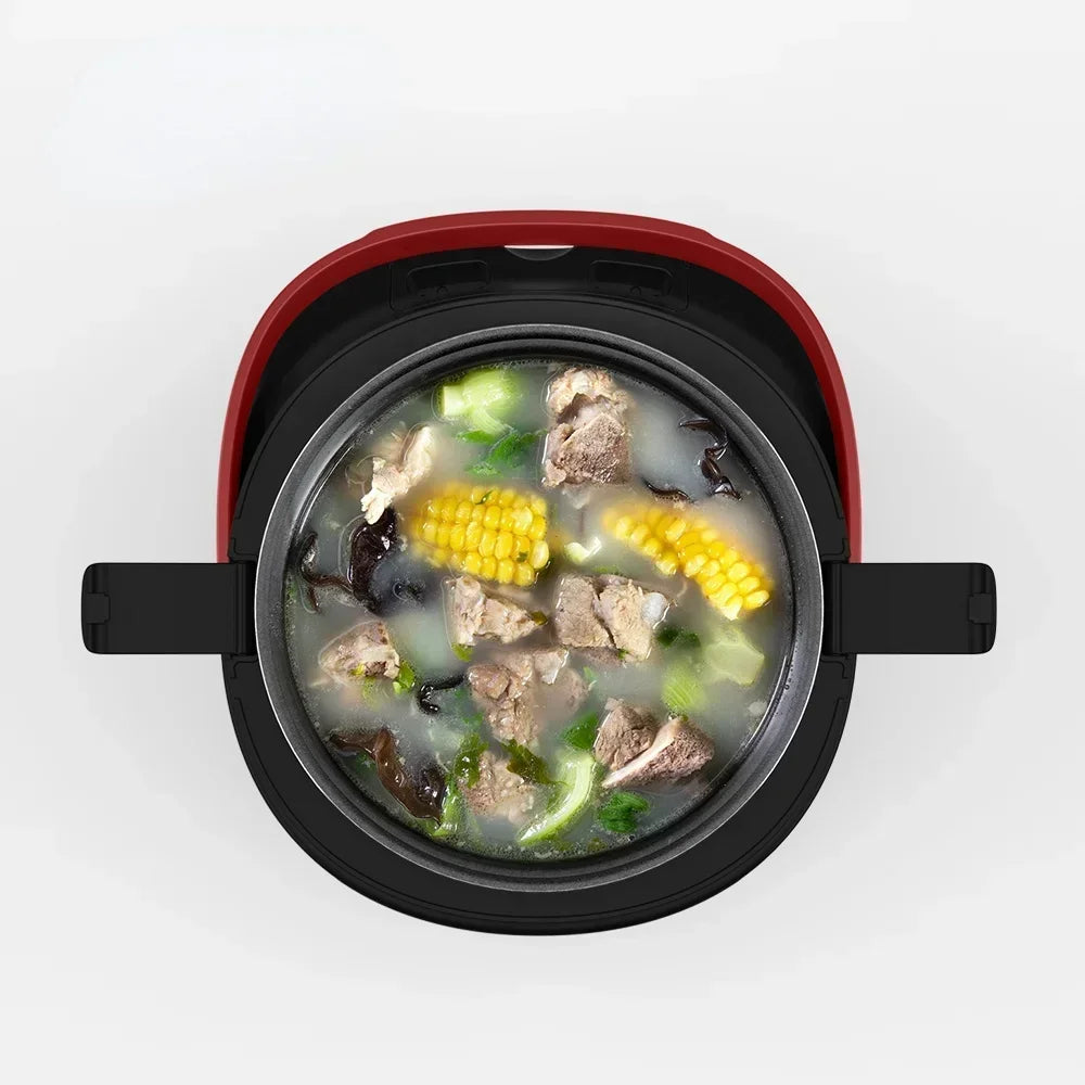 Electric Mini Rice Cooker MultiCooker Portable Car Rice Cooker  12V 24V Cooking Machine For Car and Truck English Menu