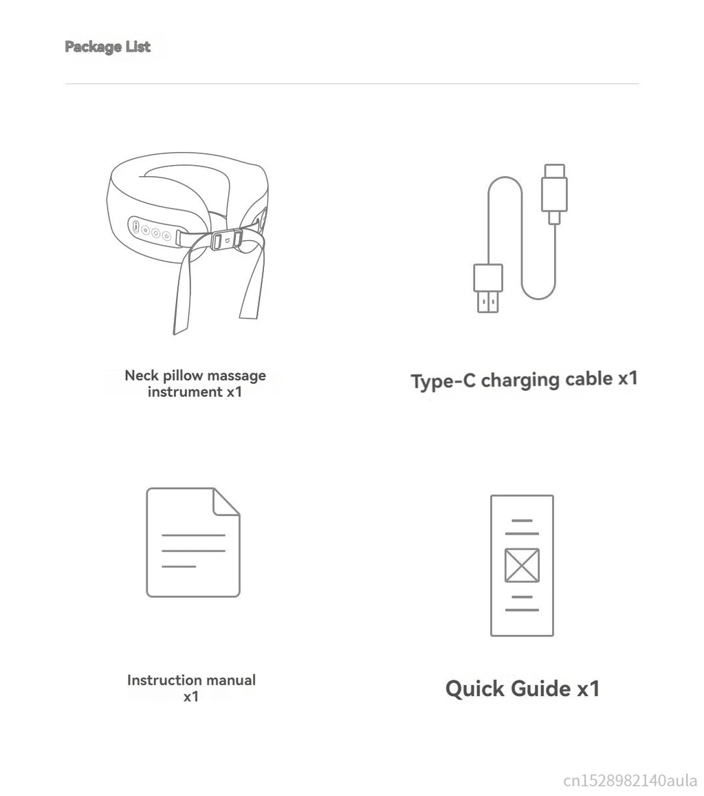 Updated Xiaomi Mijia Smart Neck Pillow Massager Brushless Motor Shoulder Neck Integrated Massage Hot Compress for Mi Home APP