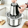 Hot Sale 5L Stainless Steel Electric Food Chopper EU Plug Household Kitchen Meat Vegetable Processor