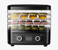 5-Tier Food Dehydrator, BPA-Free Plastic, 160W Drying Power, 30-70℃ Adjustable Temperature, 72H Timer, for Fruits/Herbs/Jerky,