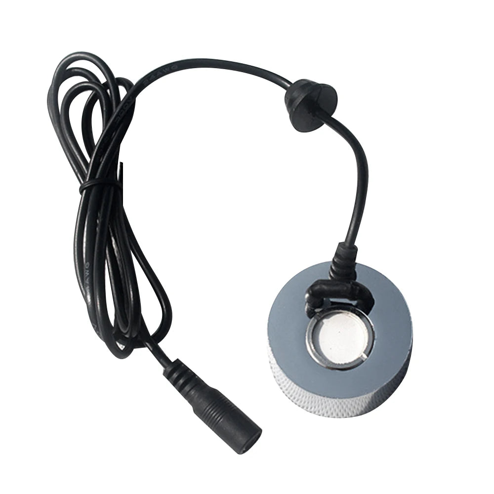 12 LED Colorful Light Ultrasonic Mist Maker Fogger Fog Water Fountain Pond Atomizer Air Humidifier Garden Outdoor Sprayer Tool