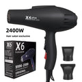 New X6 Hair Salon Professional Hair Dryer 2400W High Power Strong Wind Speed Drying Home Hairdryer Recommended Hairdryer
