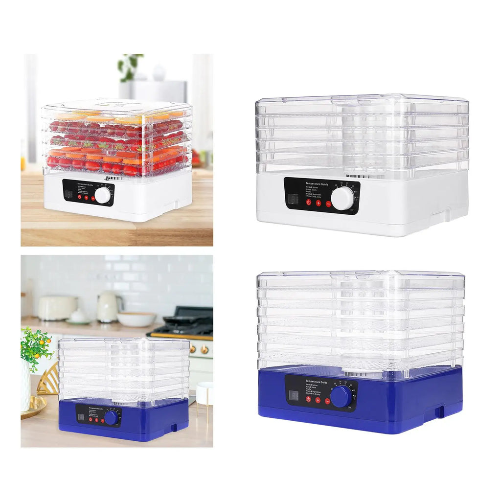 Electric Food Fruit Large 5 Layers 110V High Capacity Dryer for Food and Jerky Fruit Dryer for Herbs Vegetable Food Kitchen