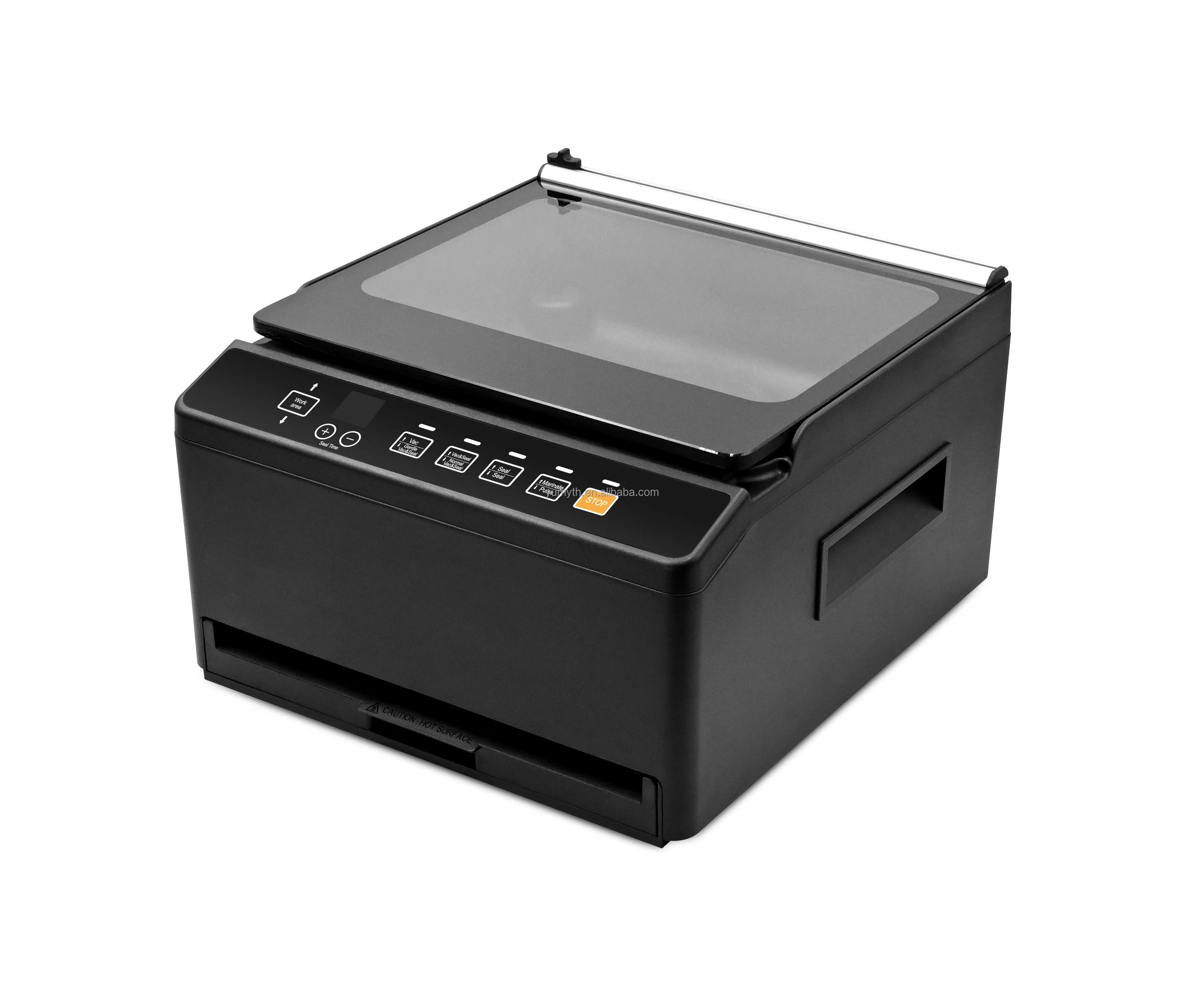 Professional Food Vacuum Packer 95KPa Automatic Sealer Double Seams Dry Moist Built-in Cutter Home Fresh Storage Appliances