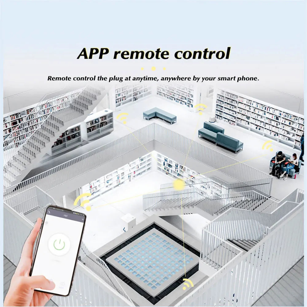 Smart Plug WiFi Socket EU 16A/20A Power Monitor Timing Function Tuya SmartLife APP Control Work with Alexa Google Home Alice