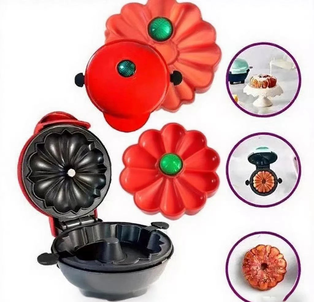 Electric Portable Machine 110V Assa Cake and Waffles