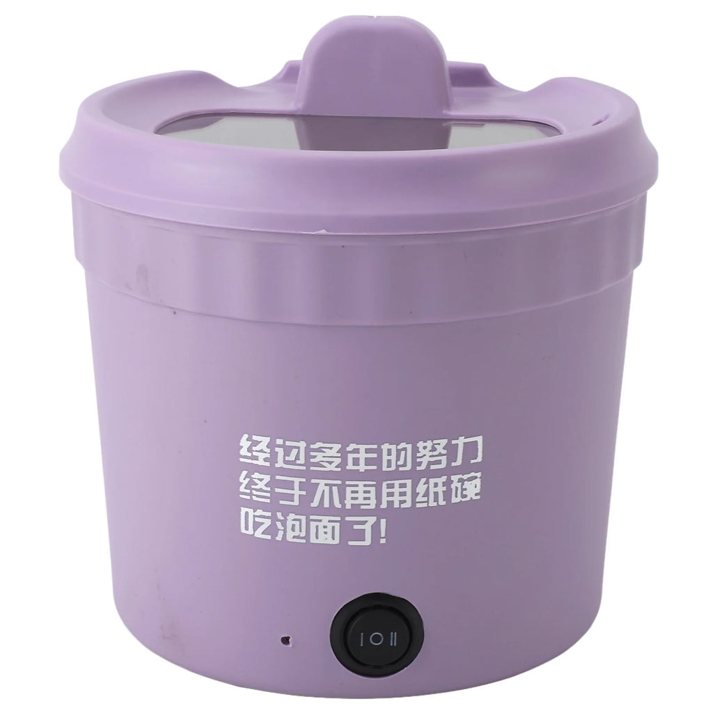 Electric Noodle Cooker Portable Multifunctional Easy Cleaning Small Electric Pot Stick Proof 1.2L for  for Cooking Pasta