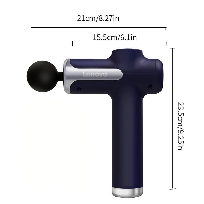 Lenovo brand massage device N3 deep massage, relieve muscle soreness, exercise and relax, LED touch screen design, portable, mul