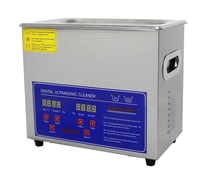 DIVEDEER 2-3L Heated Ultrasonic Cleaner High-Efficiency Ultrasound Machine for Deep Washing for Professional Home Commercial Use
