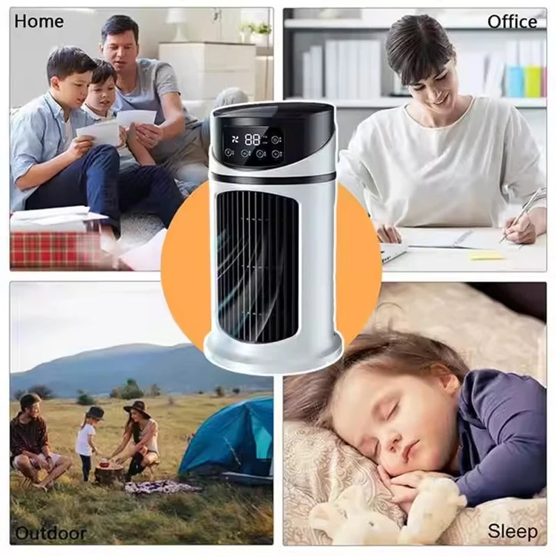 Portable Mini Conditioner Water Cooling Fan Water Cooling Conditioning air Cooler for Office Home Air Conditioner