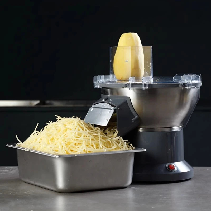 Commercial potato shredder, small radish slicer, directional vegetable cutter, potato shredder, electric grater