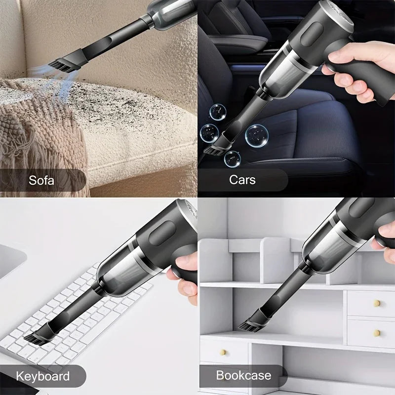 690000Pa Wireless Car Vacuum 2 Hours Quick Charge Wet Dry Dual-use Cleaner Cordless Handheld High-power Vacuum Cleaner 2026
