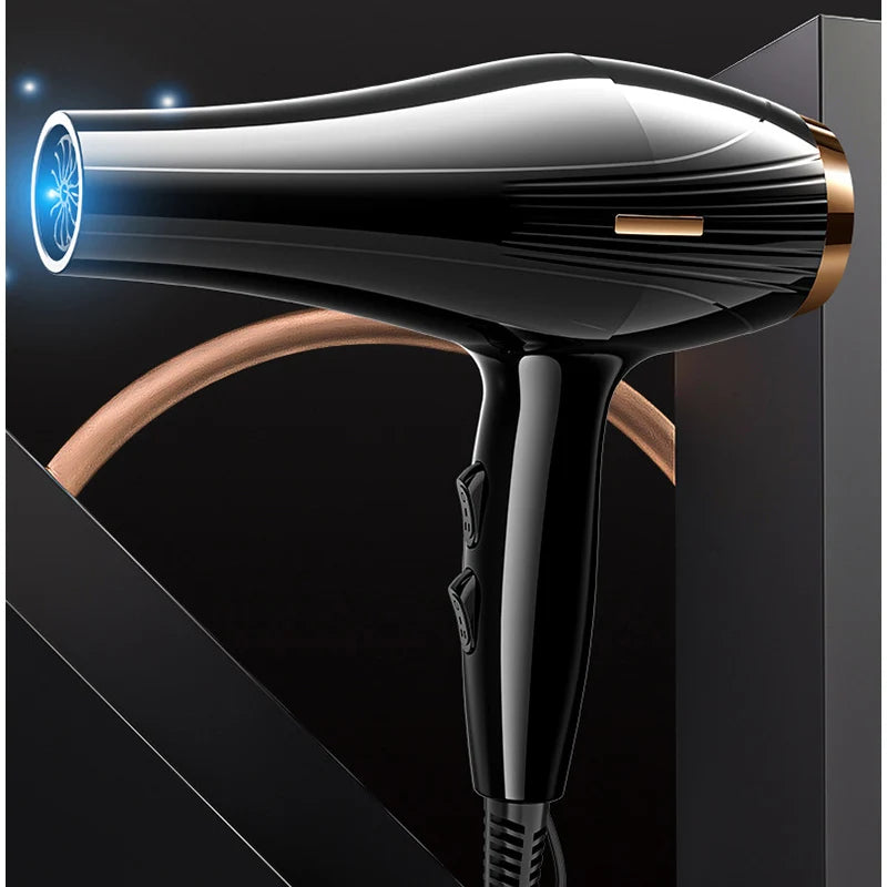 220V Hair Dryer Professional 2200W Gear Strong Power Blow Hair Dryer Brush For Hairdressing Barber Salon Tools Hair Dryer Fan