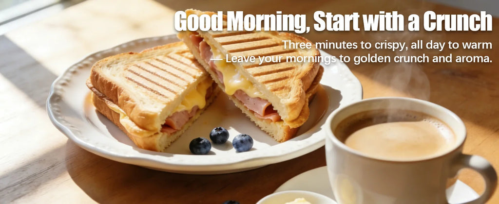 Sandwich Maker Sonifer SF-6068 800W Electric Grill Non Stick Plate Toastie Maker Thermostat Control Home Kitchen