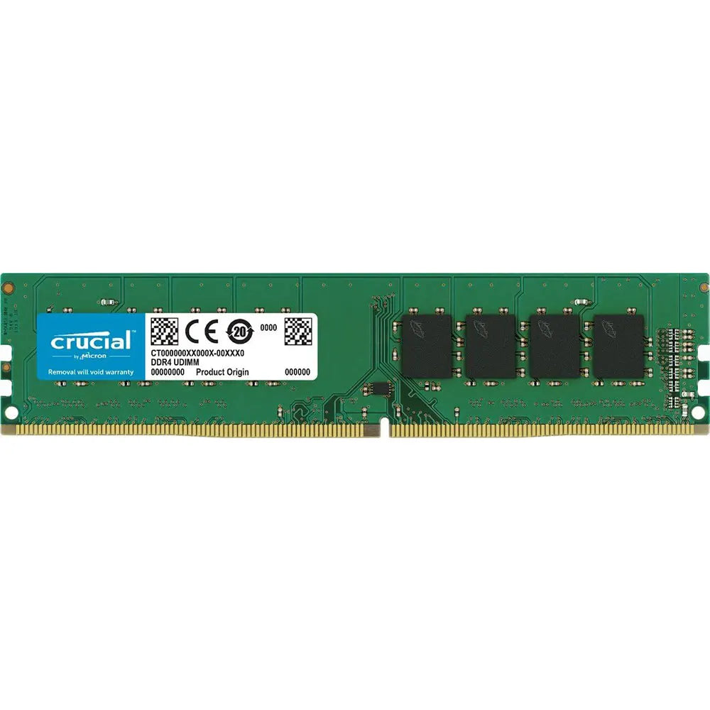 Crucial Memory Desktop RAM DDR4 16GB 4GB 8GB 3200MHz 2133 2400 2666MHz DIMM 288Pin PC4-21300 25600 19200 17000 Non-ECC PC RAMs