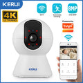 KERUI 5MP 8MP 4K HD WiFi IP Camera Indoor Wireless Security Home CCTV Surveillance Camera Works With Tuya Smart Auto Tracking