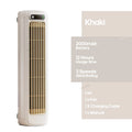 KINSCOTER Desktop Air Conditioner Fan No Drilling 3 Speeds Cooling Rechargeable Wall Mount Fan Silent for Home Kitchen Bathroom