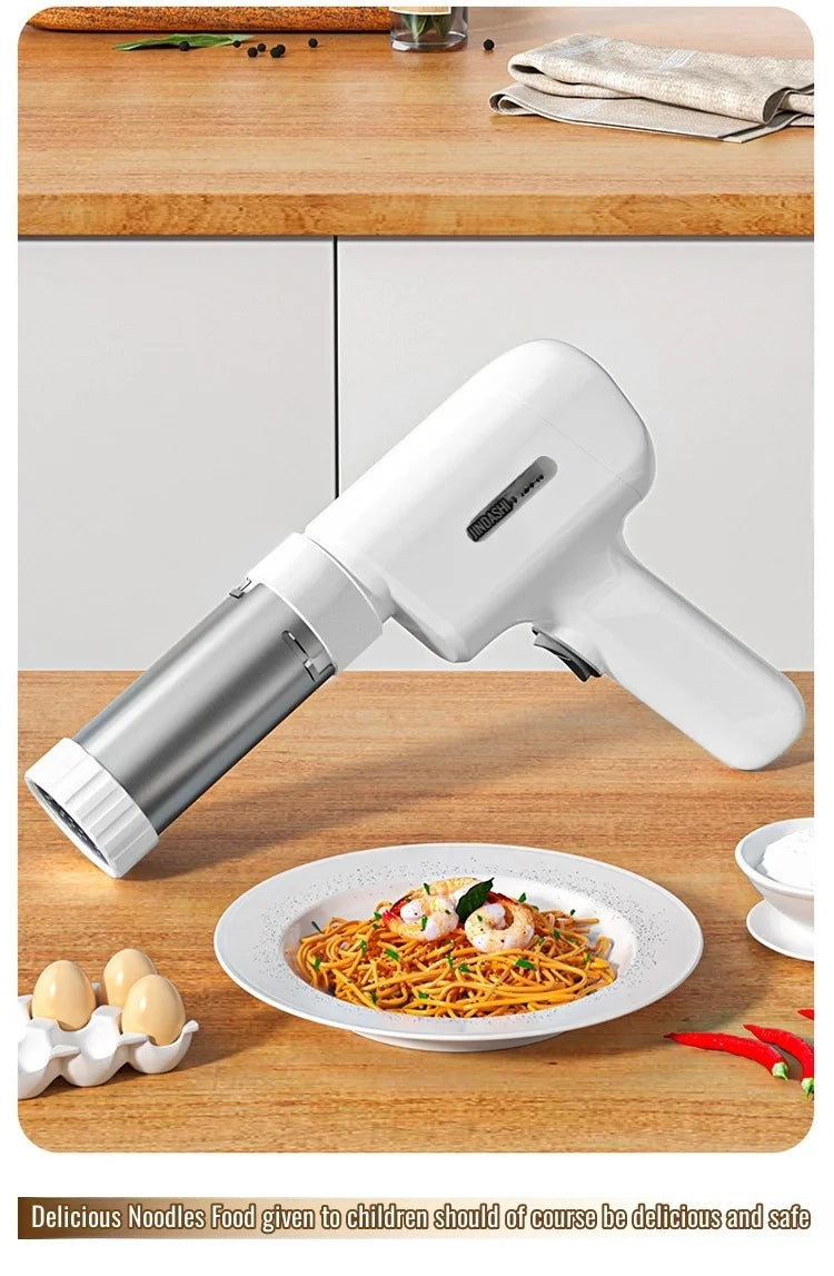 Electric Cordless Noodle Maker Handheld Portable Noodle Press Home Appliances Outdoor Kitchen Home Breakfast Smart Maker