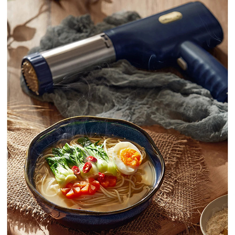 USB Cordless Electric Pasta Maker Machine Automatic Pasta Noodle Maker Portable 6 Molds for Home Kitchen Gadget 제면기 국수기계